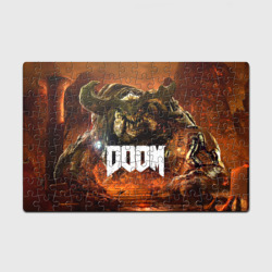 Головоломка Пазл магнитный 126 элементов Doom 4 Hell Cyberdemon