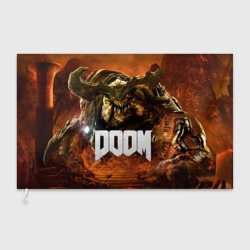 Флаг 3D Doom 4 Hell Cyberdemon