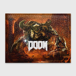 Обложка для студенческого билета Doom 4 Hell Cyberdemon