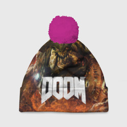 Шапка 3D c помпоном Doom 4 Hell Cyberdemon