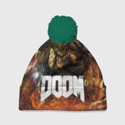 Шапка 3D c помпоном Doom 4 Hell Cyberdemon