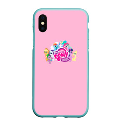 Чехол для iPhone XS Max матовый My little pony 2