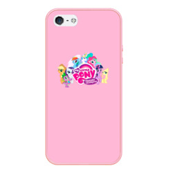 Чехол для iPhone 5/5S матовый My little pony 2