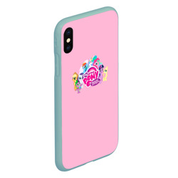 Чехол для iPhone XS Max матовый My little pony 2 - фото 2