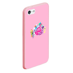 Чехол для iPhone 5/5S матовый My little pony 2 - фото 2