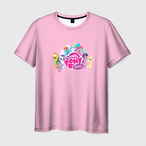 Мужская футболка 3D My little pony 2 Фото 01 Мужская футболка 3D My little pony 2 Фото 01