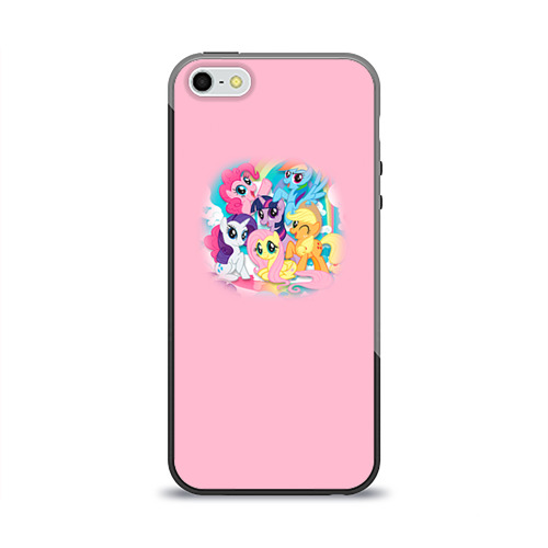 Чехол для Apple iPhone 5/5S силиконовый глянцевый My little pony 3 Фото 01 Чехол для Apple iPhone 5/5S силиконовый глянцевый My little pony 3 Фото 01