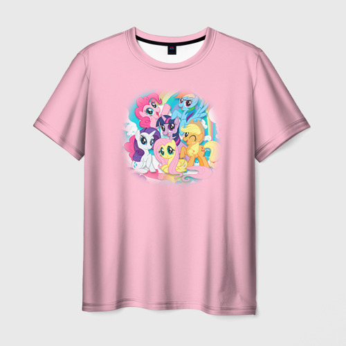 Мужская футболка 3D My little pony 3 Фото 01 Мужская футболка 3D My little pony 3 Фото 01