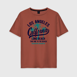 Женская футболка хлопок Oversize California