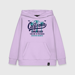 Детская толстовка хлопок California Los Angeles - take me to the beach