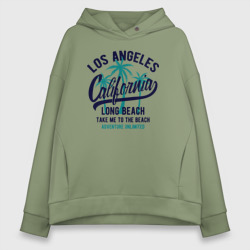 Женское худи Oversize хлопок California