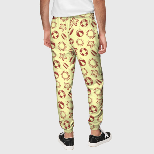 Мужские брюки 3D Летнее настроение, цвет 3D печать - фото 5