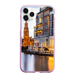Чехол для iPhone 11 Pro Max матовый Амстердам