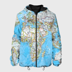 Мужская куртка 3D Карта 2