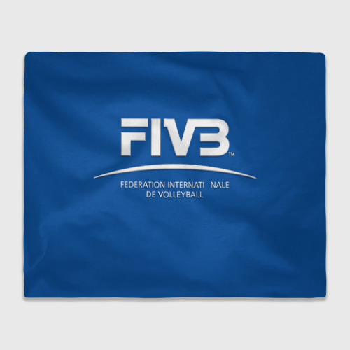 Плед 3D Волейбол FIVB, цвет 3D (велсофт)