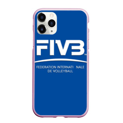 Чехол для iPhone 11 Pro Max матовый Волейбол FIVB