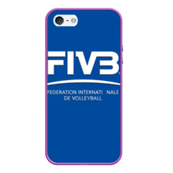 Чехол для iPhone 5/5S матовый Волейбол FIVB