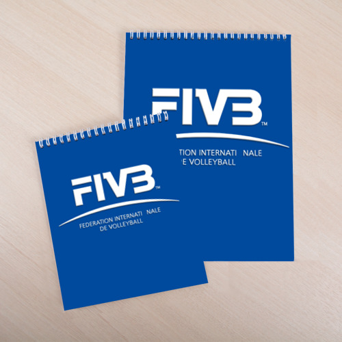 Скетчбук Волейбол FIVB, цвет белый - фото 4