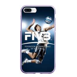 Чехол для iPhone 7Plus/8 Plus матовый Волейбол FIVB