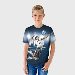 Детская футболка 3D Волейбол FIVB - фото 2