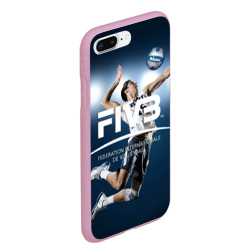 Чехол для iPhone 7Plus/8 Plus матовый Волейбол FIVB - фото 2