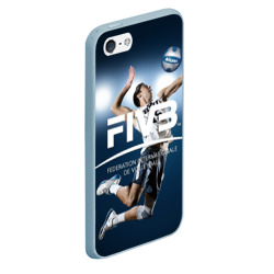 Чехол для iPhone 5/5S матовый Волейбол FIVB - фото 2