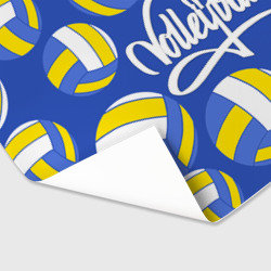Бумага для упаковки 3D Волейбольные мячи - фото 2