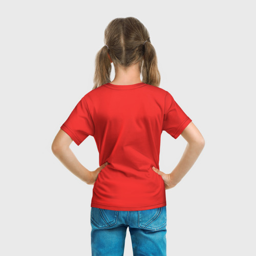 Детская футболка 3D Эволюция волейболиста, цвет 3D печать - фото 6