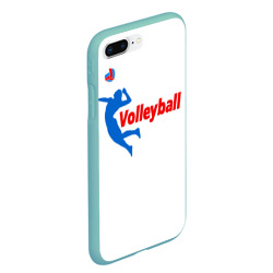 Чехол для iPhone 7Plus/8 Plus матовый Волейболист в прыжке - фото 2