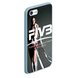 Чехол для iPhone 5/5S матовый Волейбол - Екатерина Гамова FIVB - фото 2