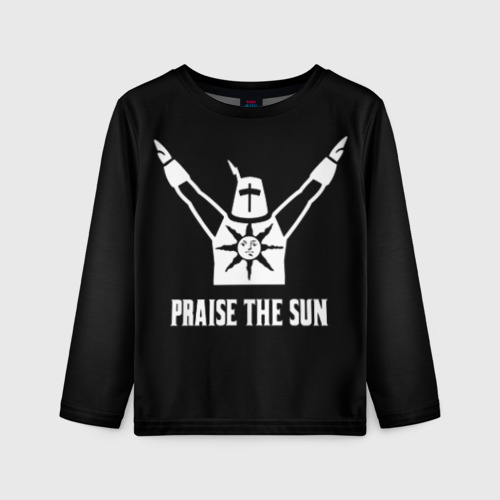 Детский лонгслив 3D Dark souls praise the sun knight Heida, цвет 3D печать