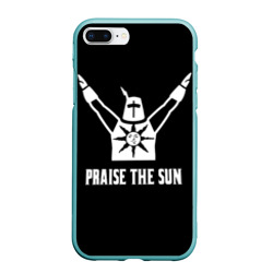 Чехол для iPhone 7Plus/8 Plus матовый Dark souls praise the sun knight Heida