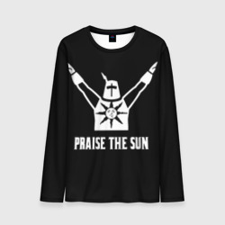 Мужской лонгслив 3D Dark souls praise the sun knight Heida