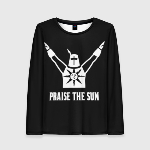 Женский лонгслив 3D Dark souls praise the sun knight Heida, цвет 3D печать