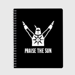 Тетрадь Dark souls praise the sun knight Heida