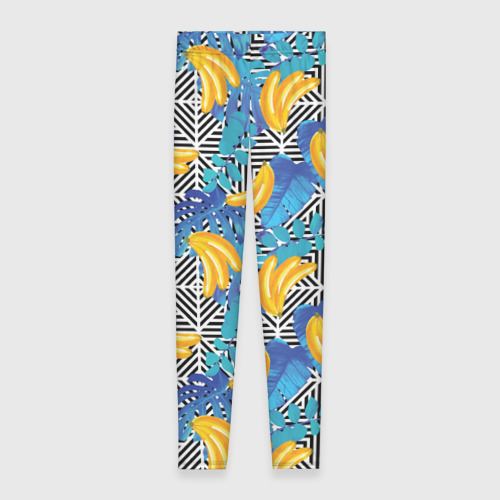 Леггинсы 3D Banana pattern, цвет 3D печать