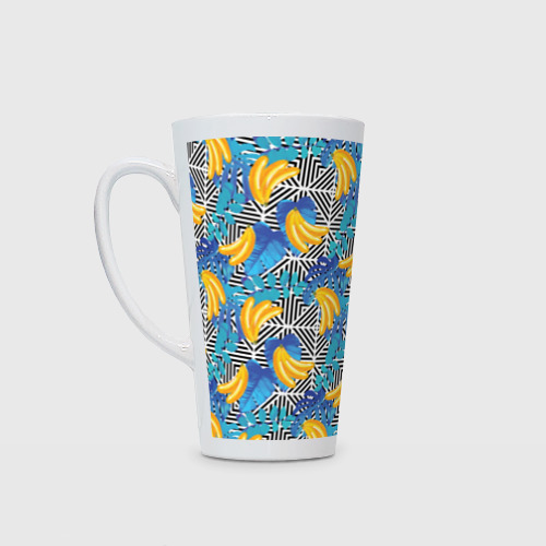 Кружка Латте Banana pattern