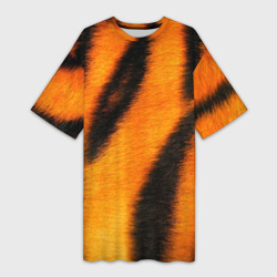 Платье-футболка 3D Шкура тигра