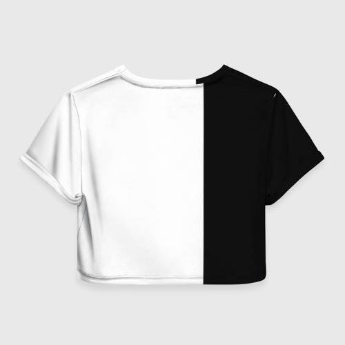 Женская футболка Crop-top 3D Тони Монтана, цвет 3D печать - фото 2