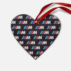 Деревянная игрушка Сердце BMW M