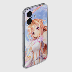 Чехол для iPhone 16 силиконовый с защитой камеры Asuna anime - фото 2