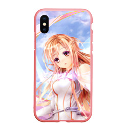 Чехол для iPhone XS Max матовый Asuna anime