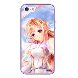 Чехол для iPhone 5/5S матовый Asuna anime