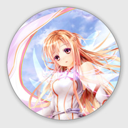 Круглый коврик для мышки Asuna anime