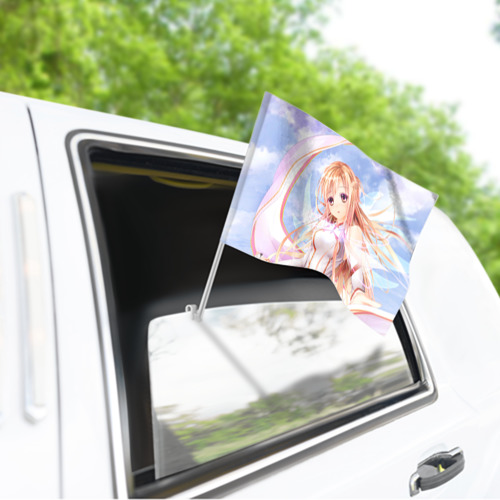 Флаг для автомобиля Asuna anime - фото 3