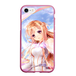 Чехол для iPhone 7/8 матовый Asuna anime