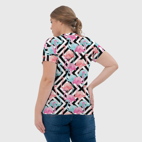 Женская футболка 3D Flamingo - фото 7