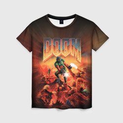 Женская футболка 3D Doom 1993