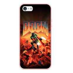 Чехол для iPhone 5/5S матовый Doom 1993