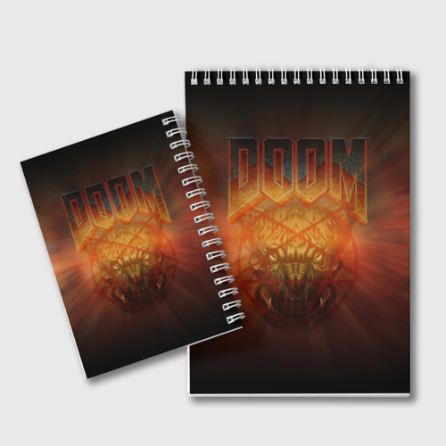 Блокнот Doom 1993, цвет белый - фото 2